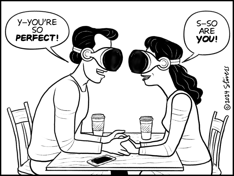 Virtual reality date